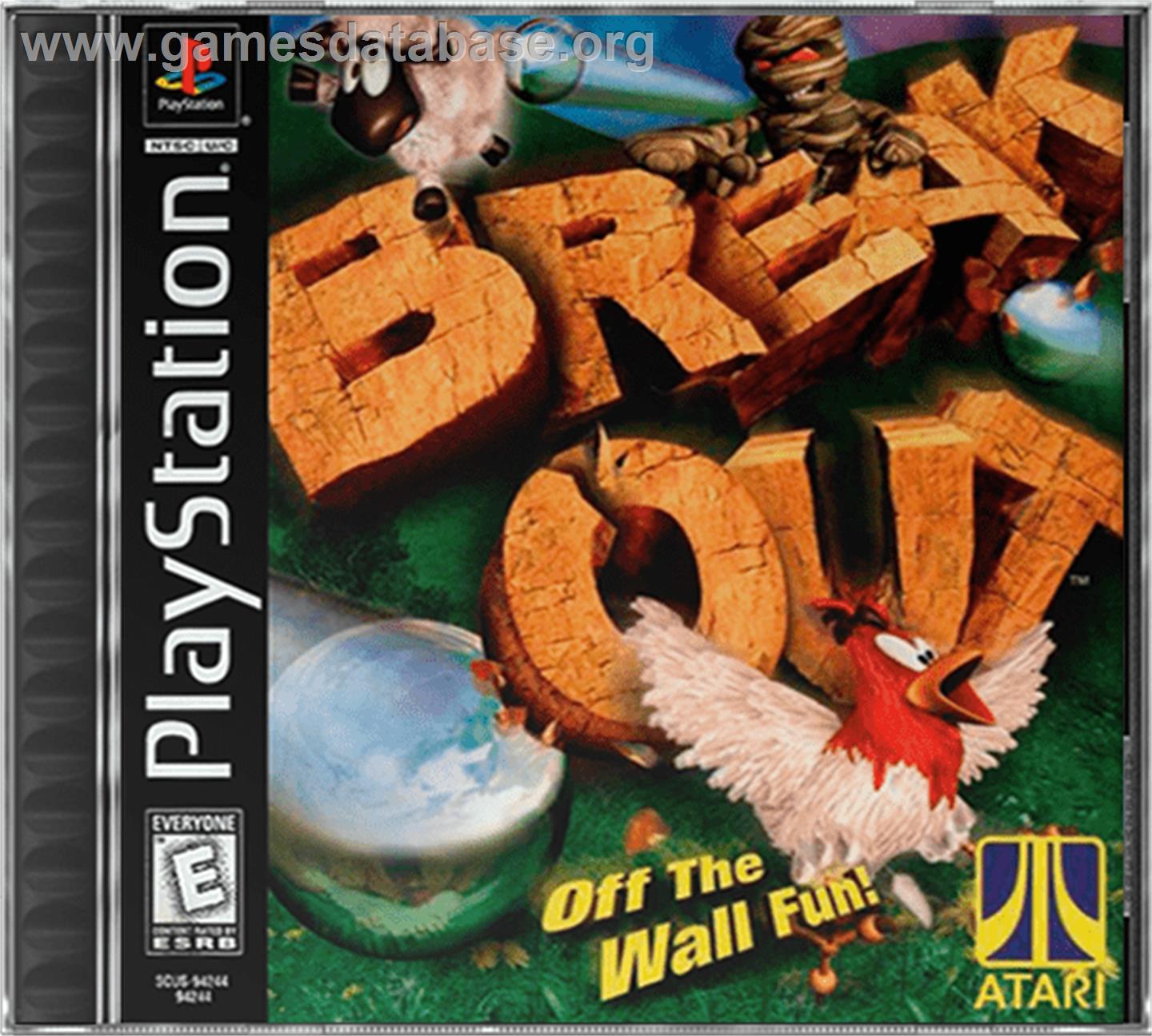 Breakout - Sony Playstation - Artwork - Box