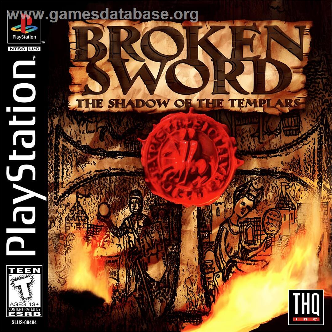 Broken Sword - The Shadow Of The Templars - Sony Playstation - Artwork - Box