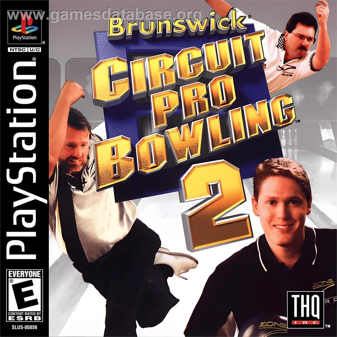Brunswick Circuit Pro Bowling 2 - Sony Playstation - Artwork - Box