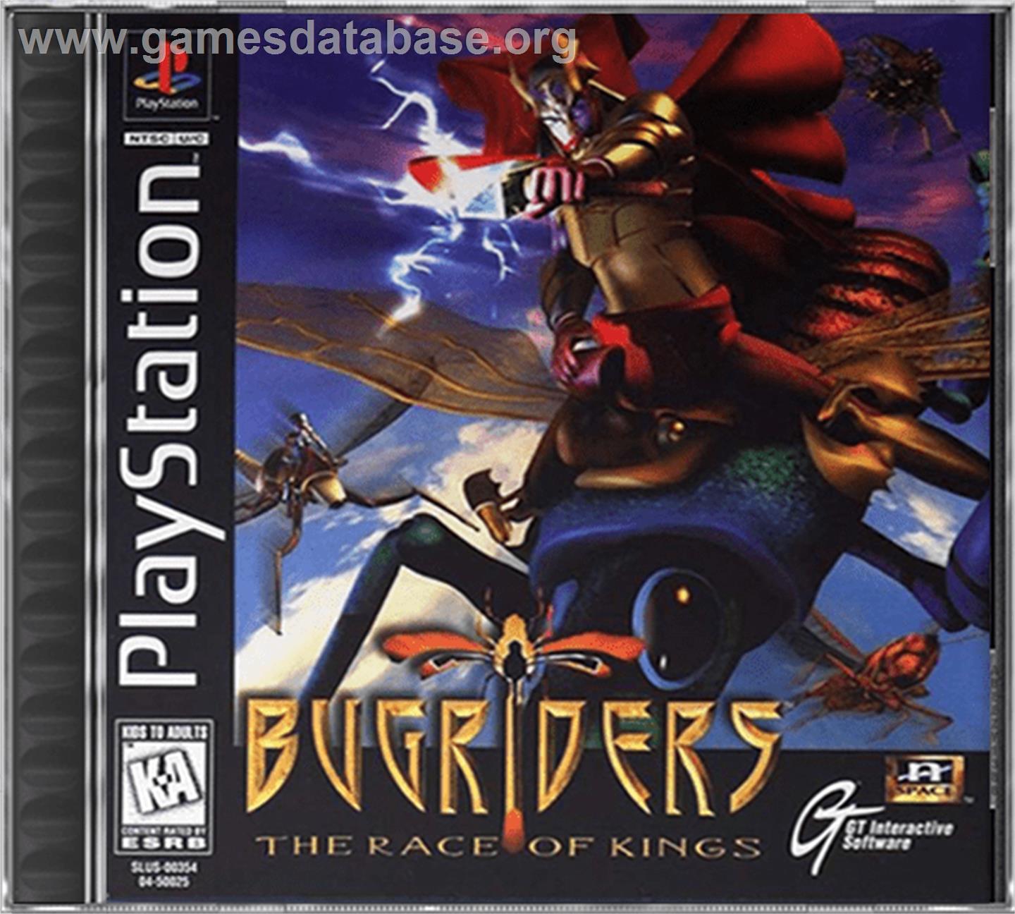 BugRiders: The Race of Kings - Sony Playstation - Artwork - Box