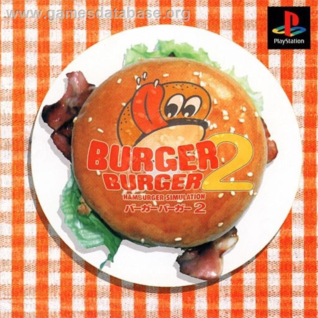 Burger Burger 2 - Sony Playstation - Artwork - Box