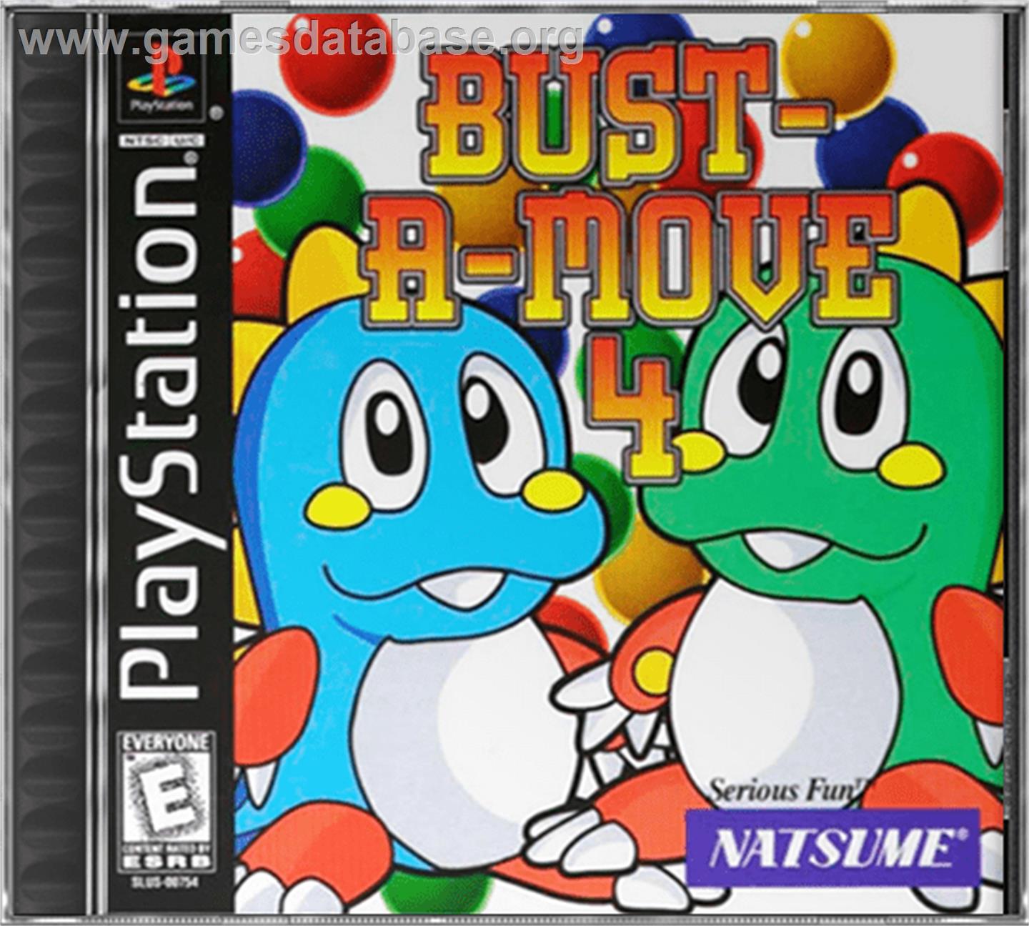 Bust-A-Move 4 - Sony Playstation - Artwork - Box