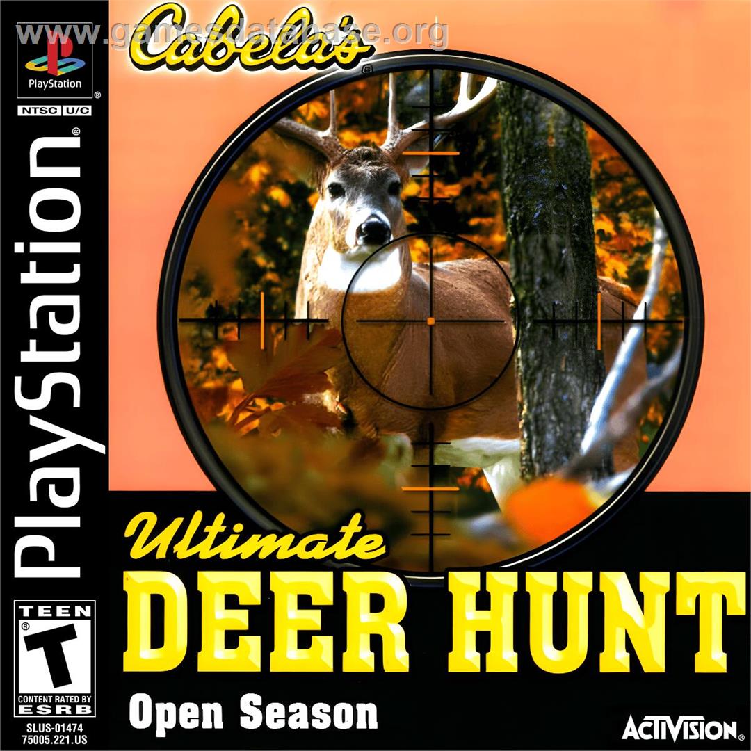 Cabela's Ultimate Deer Hunt - Sony Playstation - Artwork - Box
