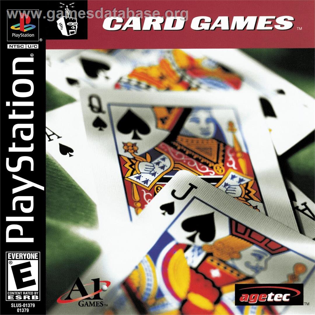 Card Games - Sony Playstation - Artwork - Box