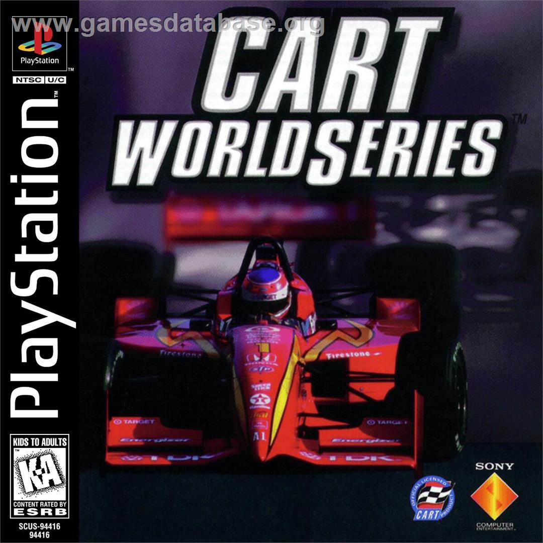 Cart World Series - Sony Playstation - Artwork - Box