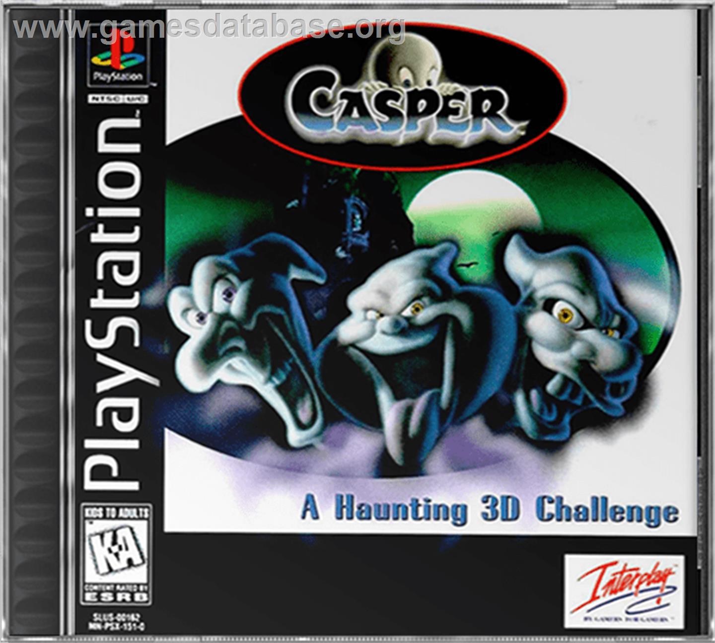 Casper - Sony Playstation - Artwork - Box