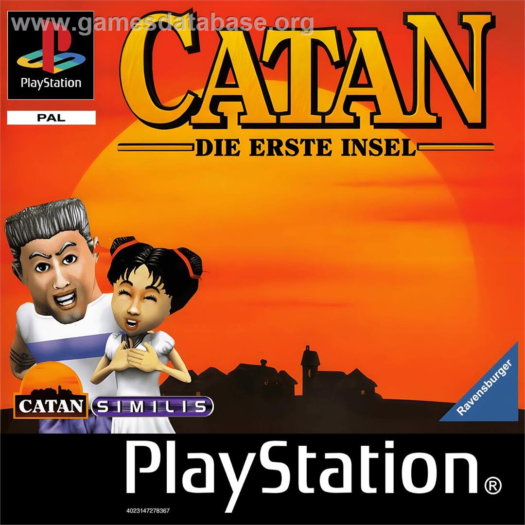 Catan: Die Erste Insel - Sony Playstation - Artwork - Box