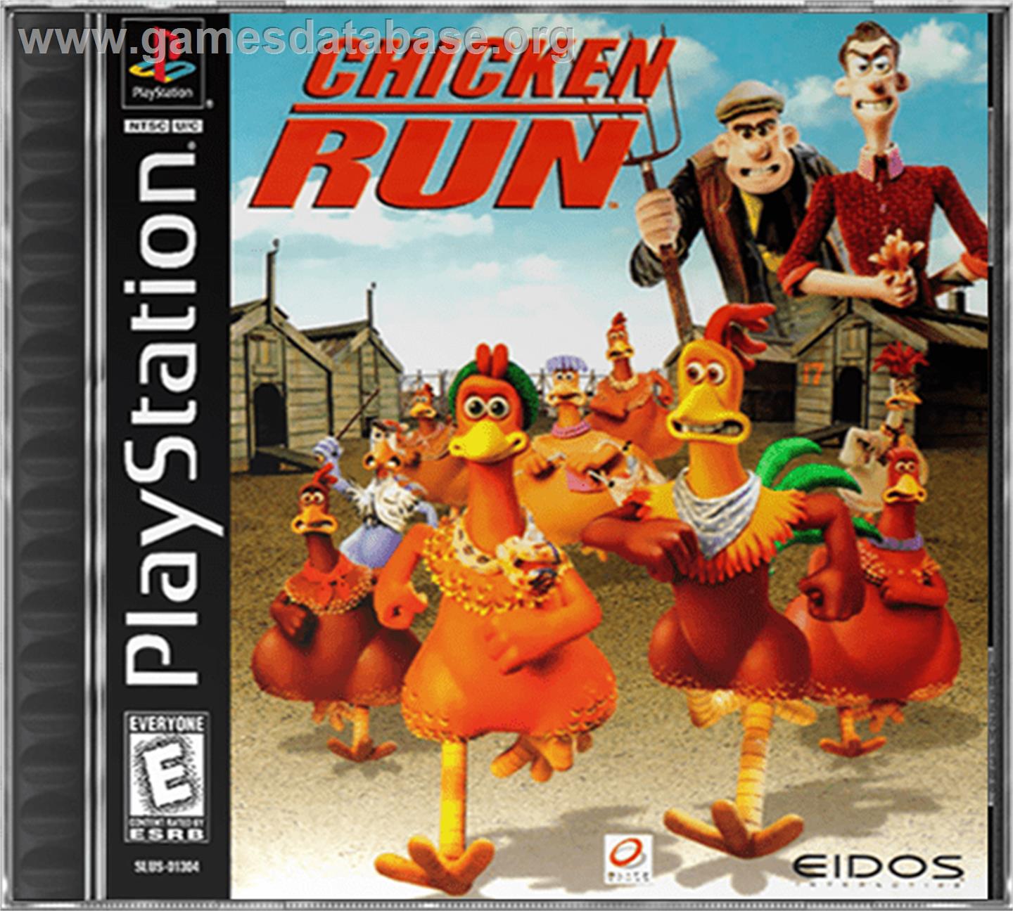 Chicken Run - Sony Playstation - Artwork - Box