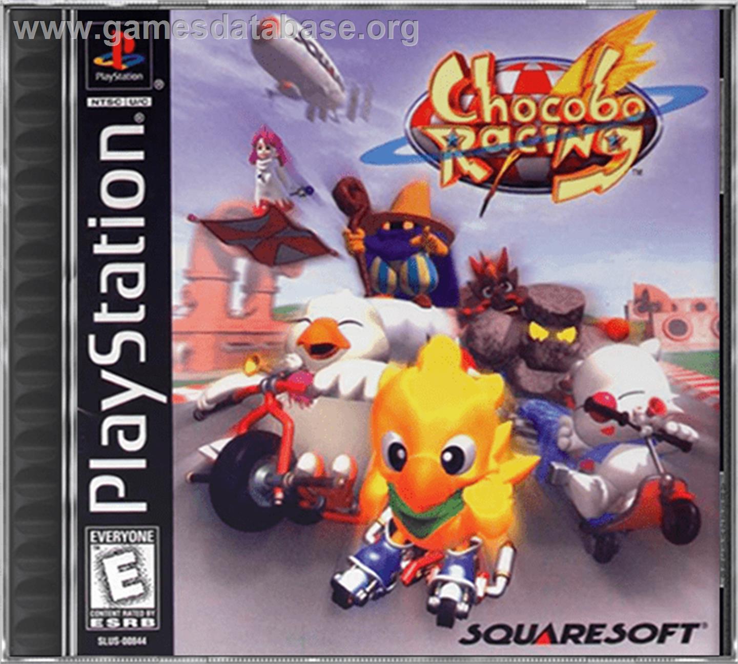 Chocobo Racing - Sony Playstation - Artwork - Box