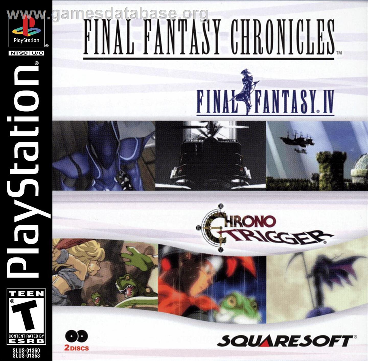 Chrono Trigger - Sony Playstation - Artwork - Box