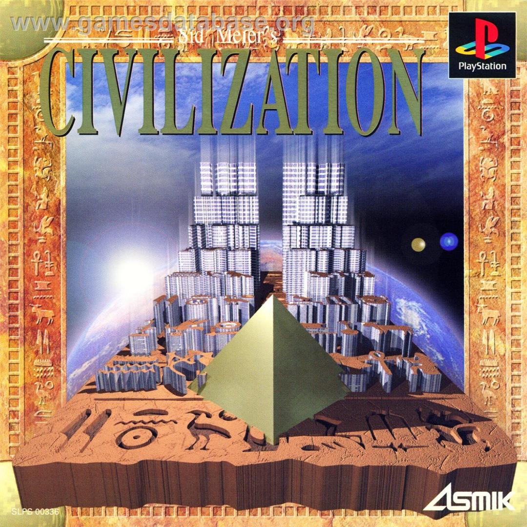 Civilization - Sony Playstation - Artwork - Box