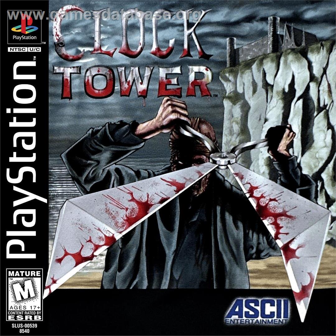 Clock Tower - Sony Playstation - Artwork - Box