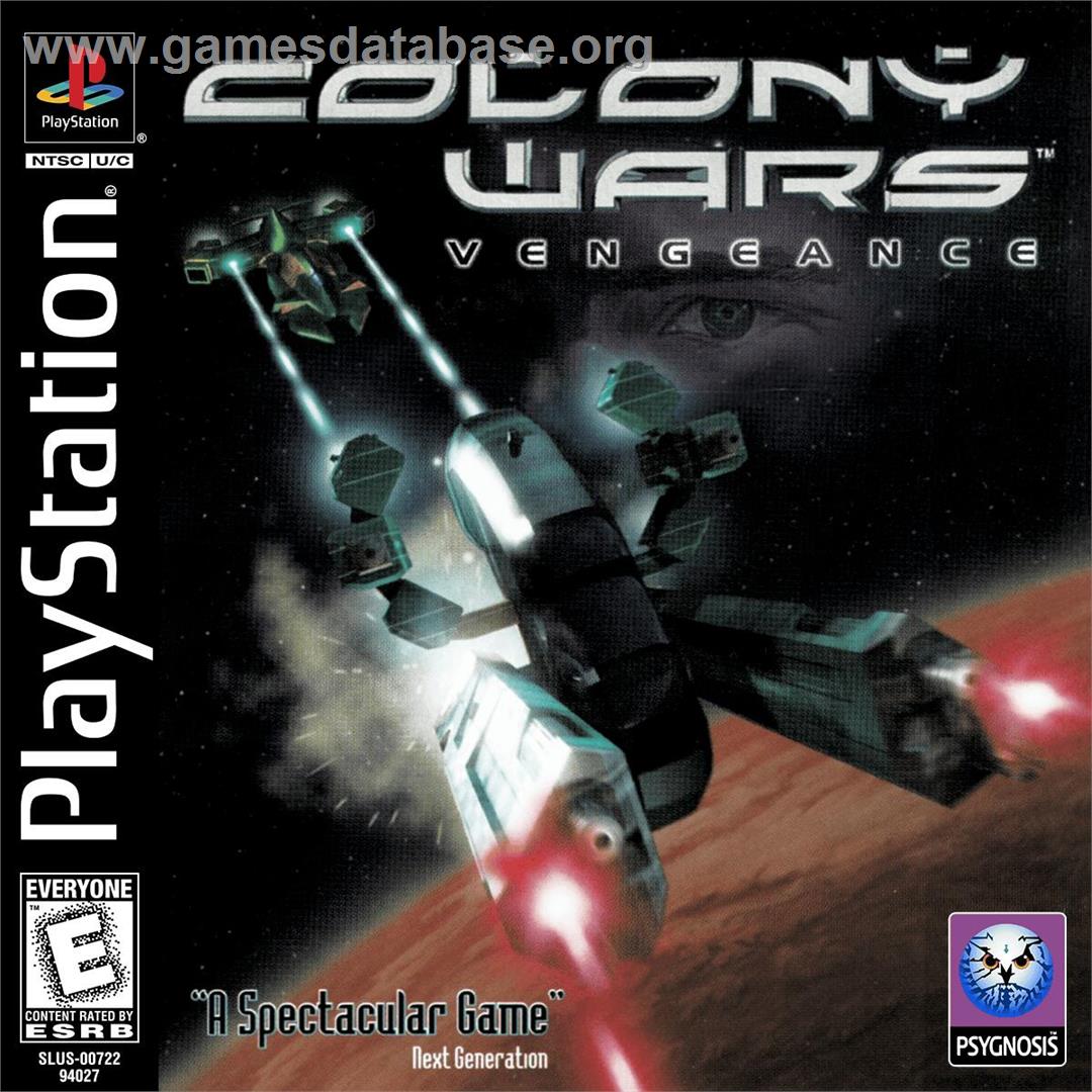 Colony Wars - Vengeance - Sony Playstation - Artwork - Box