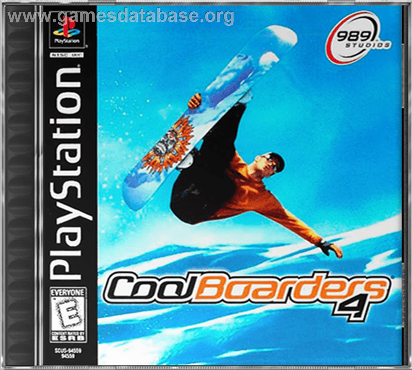 Cool Boarders 4 - Sony Playstation - Artwork - Box