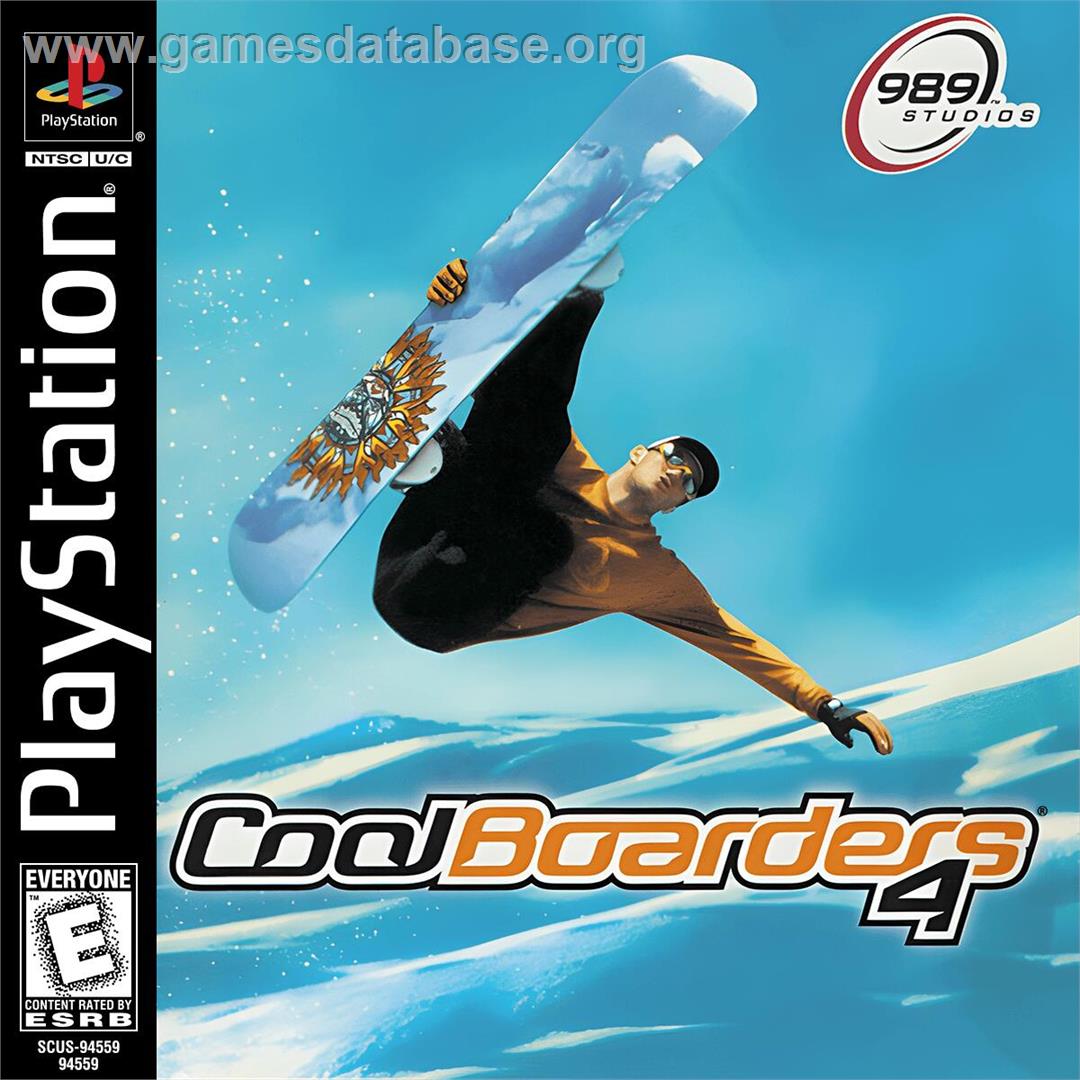Cool Boarders 4 - Sony Playstation - Artwork - Box