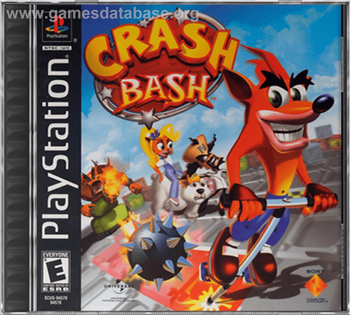 Crash Bash - Sony Playstation - Artwork - Box