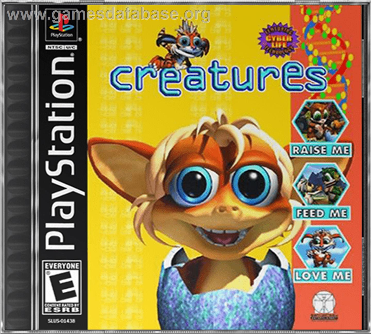 Creatures - Sony Playstation - Artwork - Box