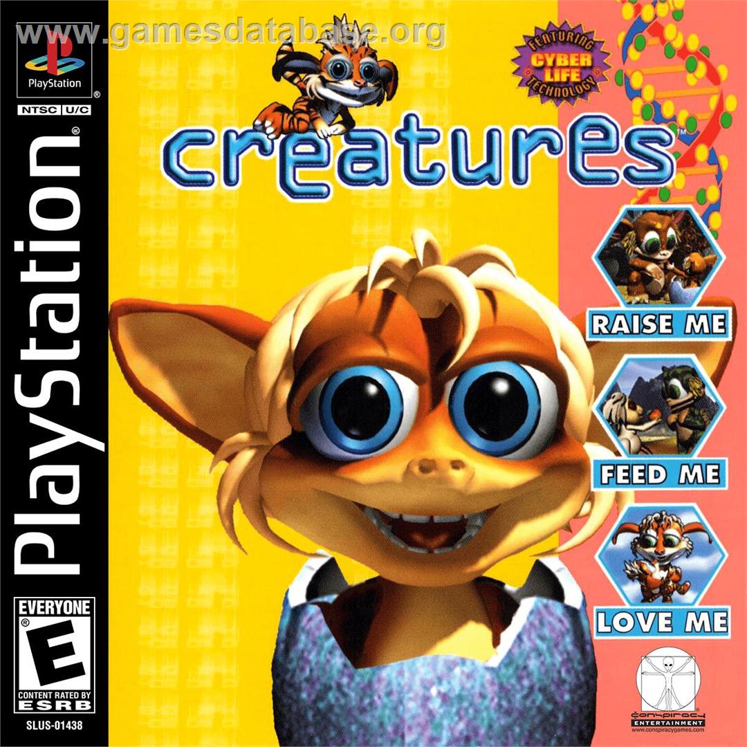 Creatures - Sony Playstation - Artwork - Box