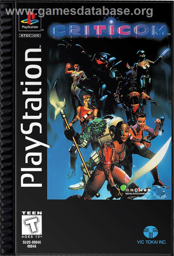 Criticom - Sony Playstation - Artwork - Box