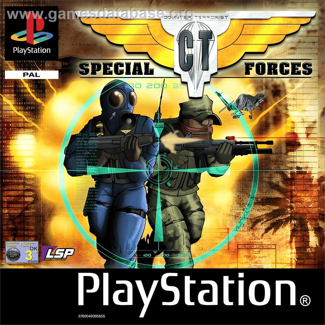 Ct Special Forces - Sony Playstation - Artwork - Box