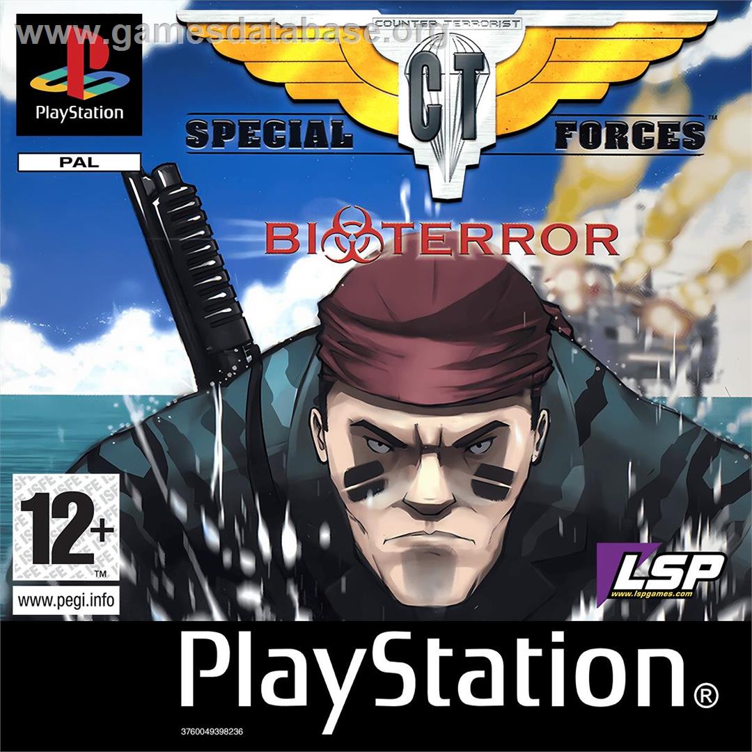 Ct Special Forces 3 - Bioterror - Sony Playstation - Artwork - Box