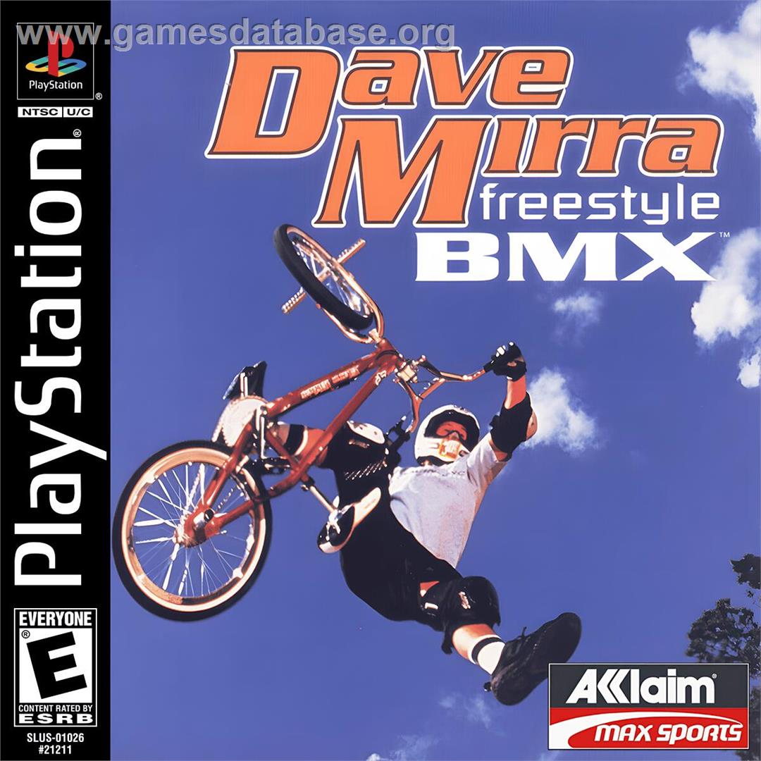 Dave Mirra Freestyle BMX - Sony Playstation - Artwork - Box