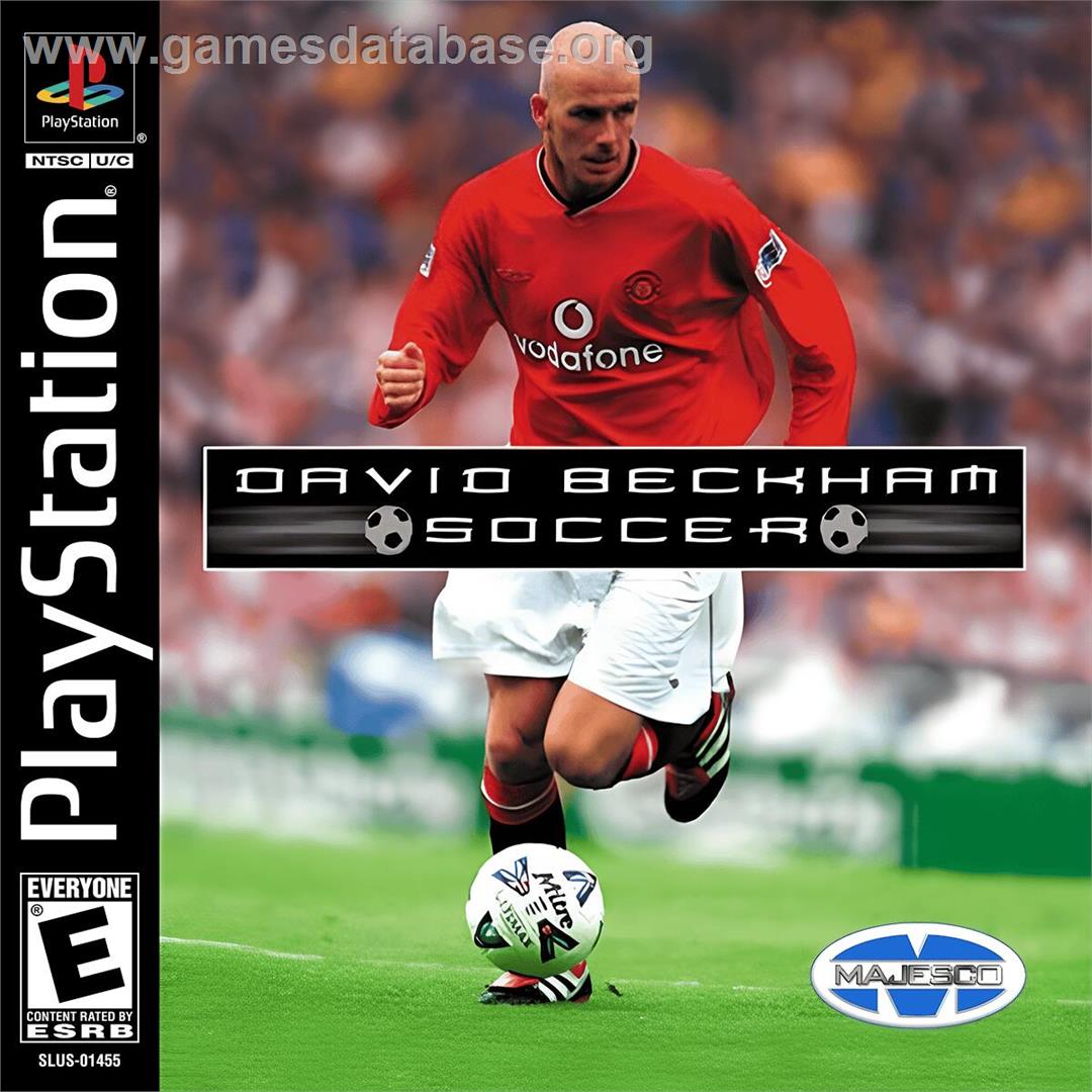 David Beckham Soccer - Sony Playstation - Artwork - Box