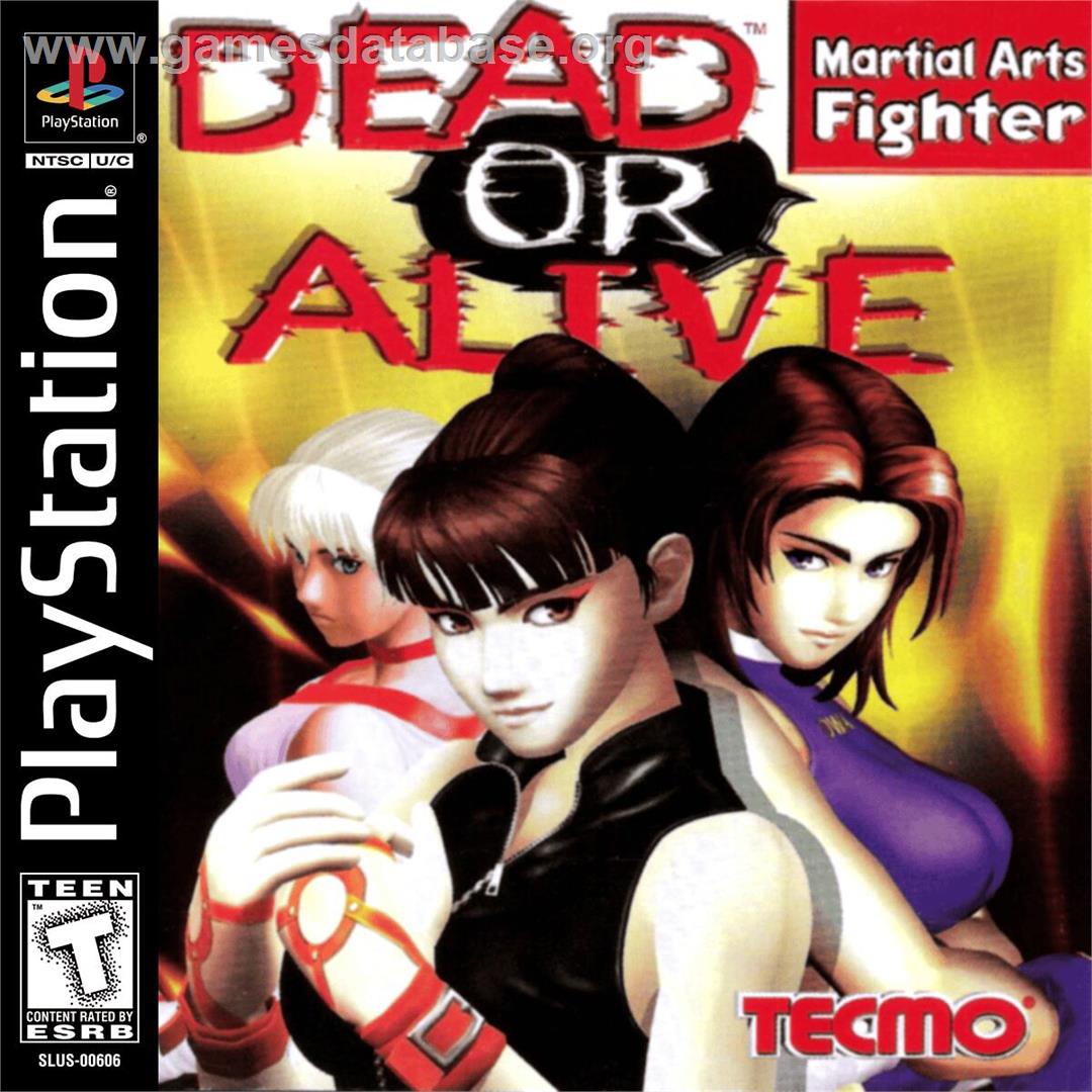 Dead or Alive - Sony Playstation - Artwork - Box