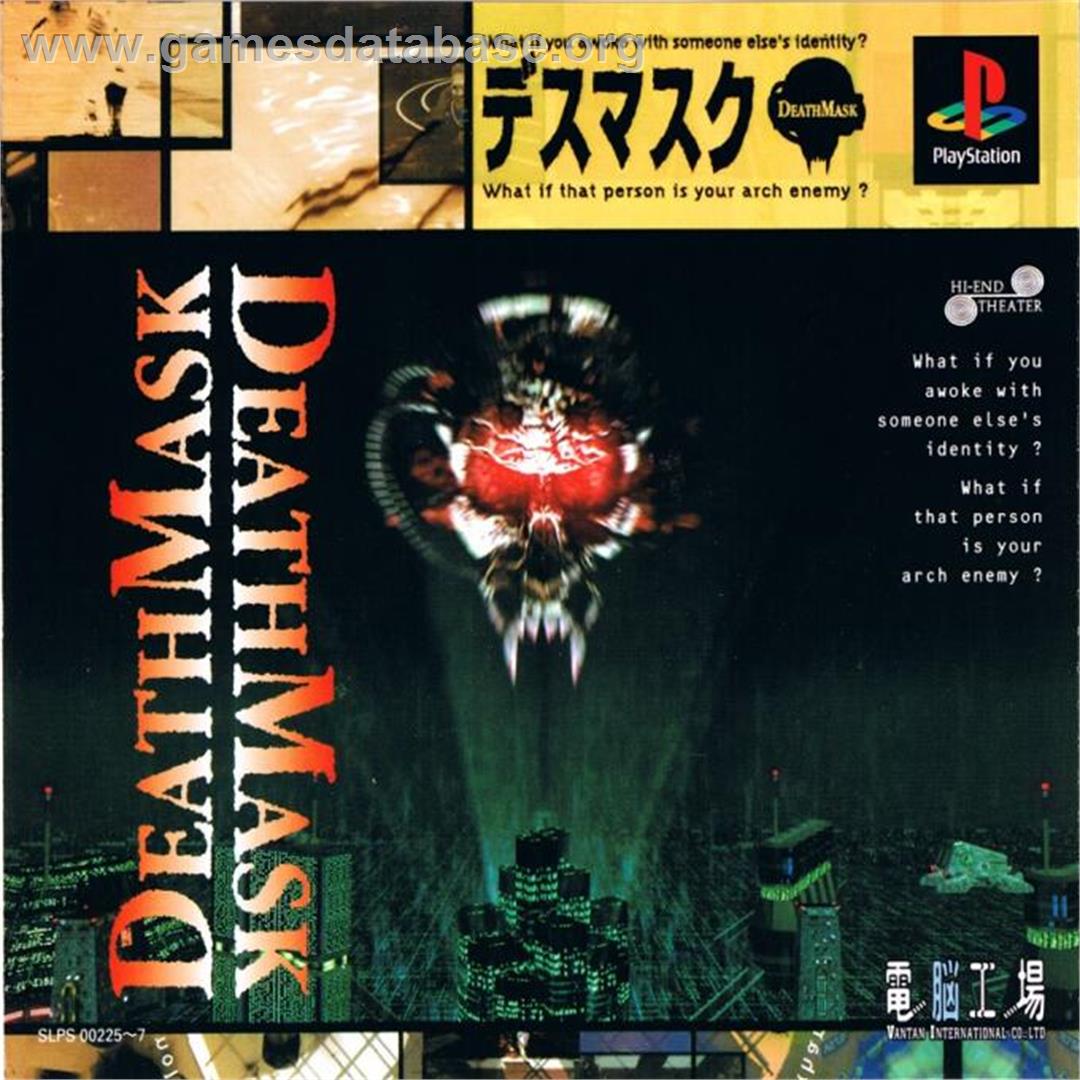 DeathMask - Sony Playstation - Artwork - Box