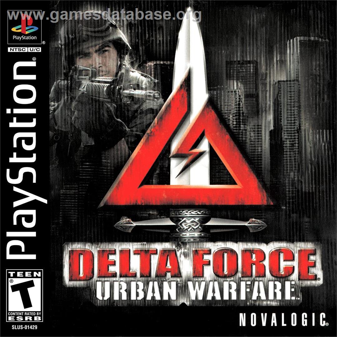 Delta Force - Urban Warfare - Sony Playstation - Artwork - Box
