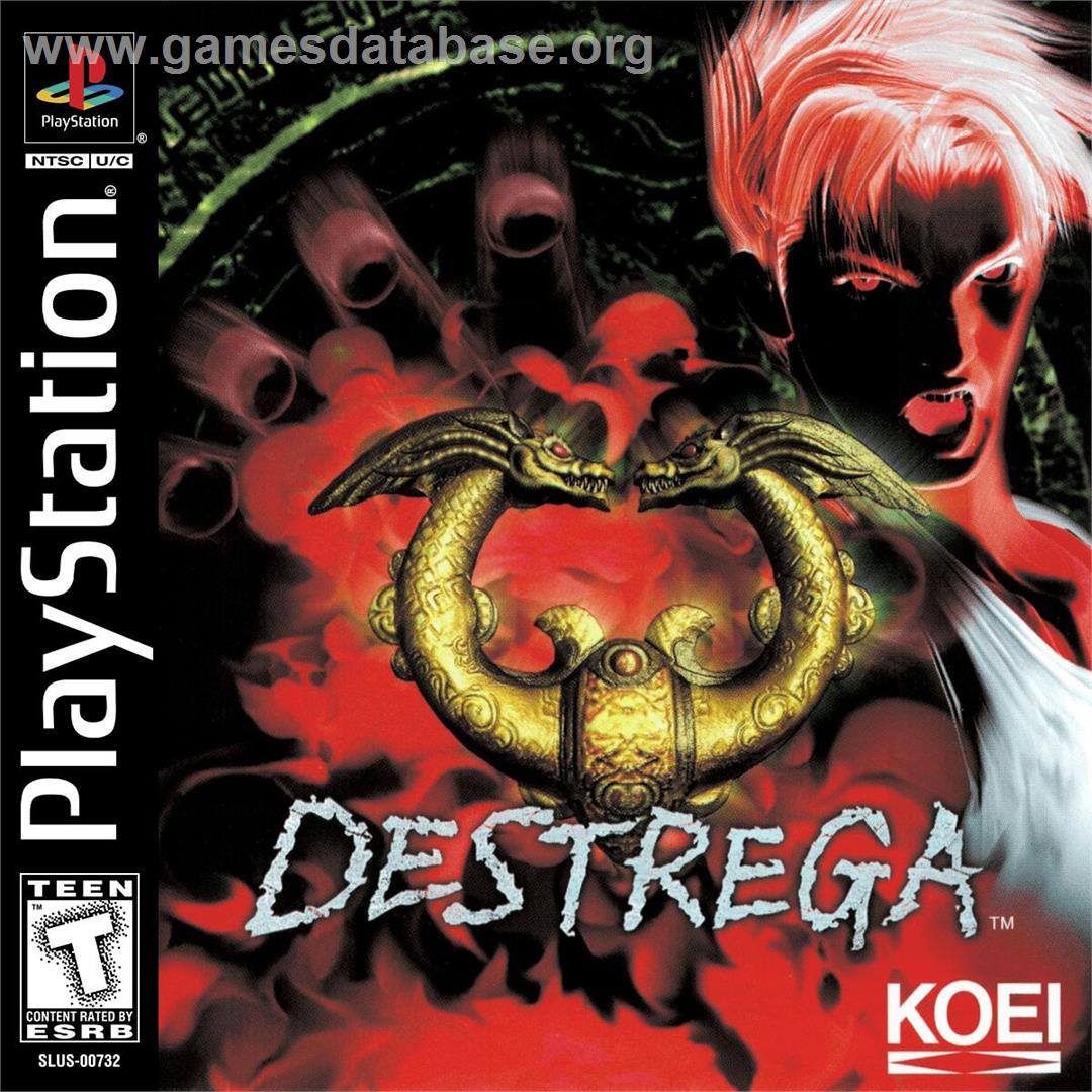 Destrega - Sony Playstation - Artwork - Box