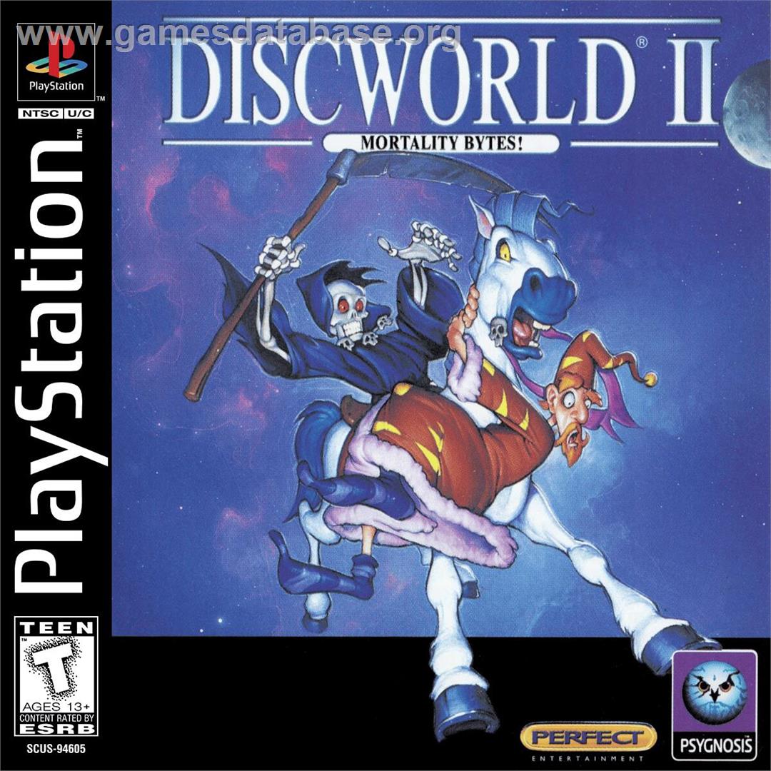 Discworld 2 - Missing Presumed? - Sony Playstation - Artwork - Box
