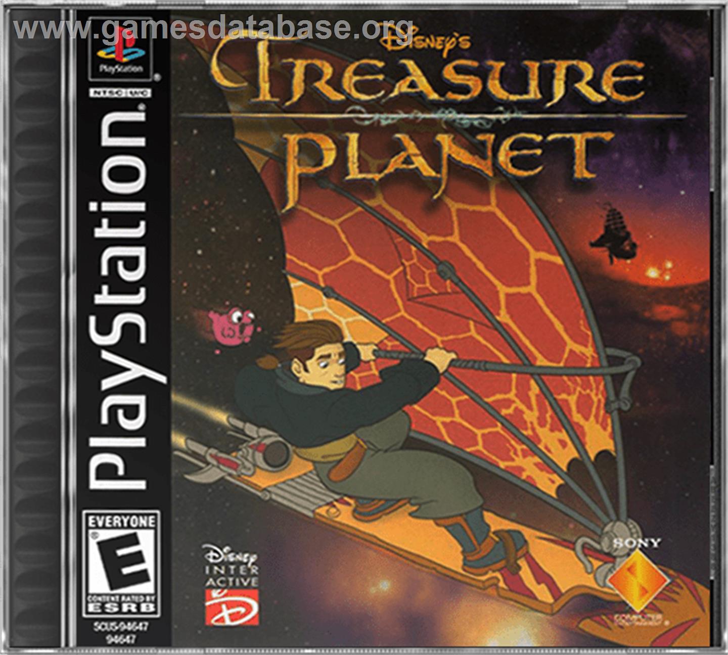 Disney's Treasure Planet - Sony Playstation - Artwork - Box