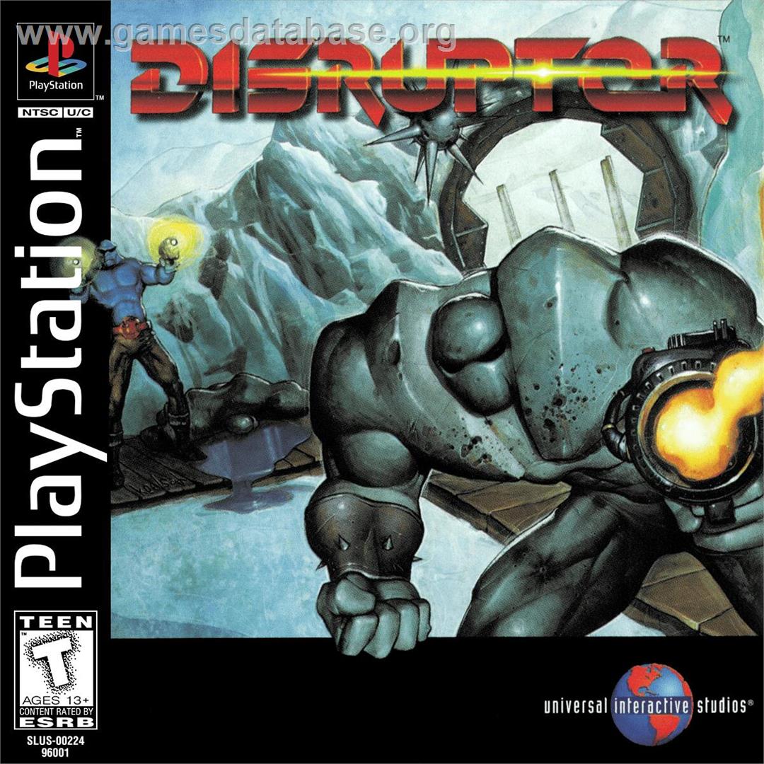 Disruptor - Sony Playstation - Artwork - Box