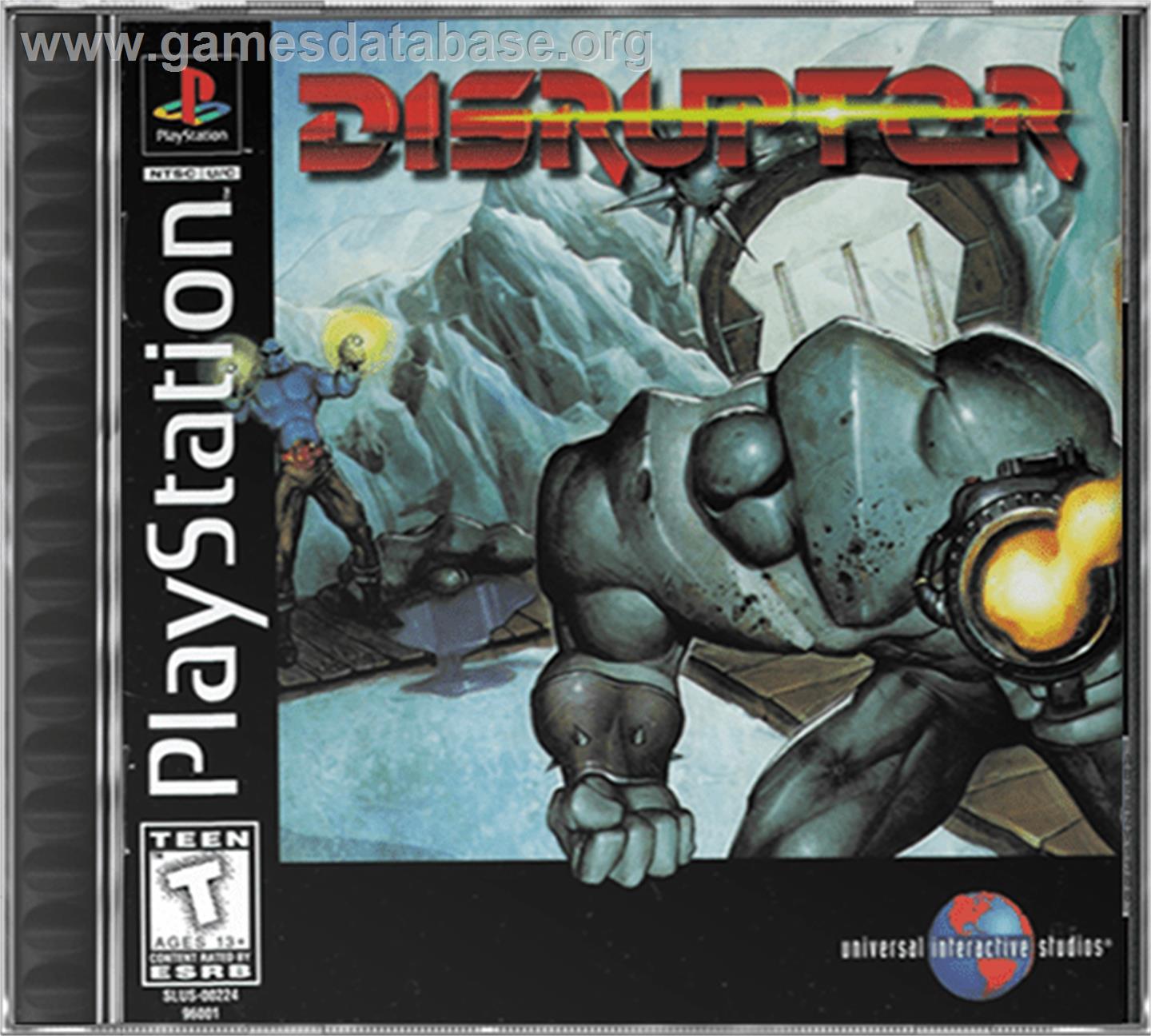 Disruptor - Sony Playstation - Artwork - Box