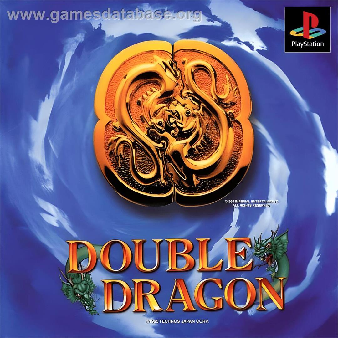 Double Dragon - Sony Playstation - Artwork - Box