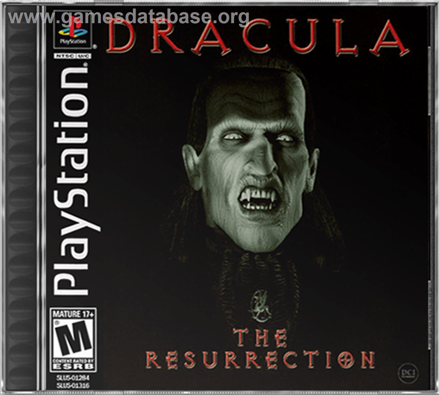 Dracula: The Resurrection - Sony Playstation - Artwork - Box