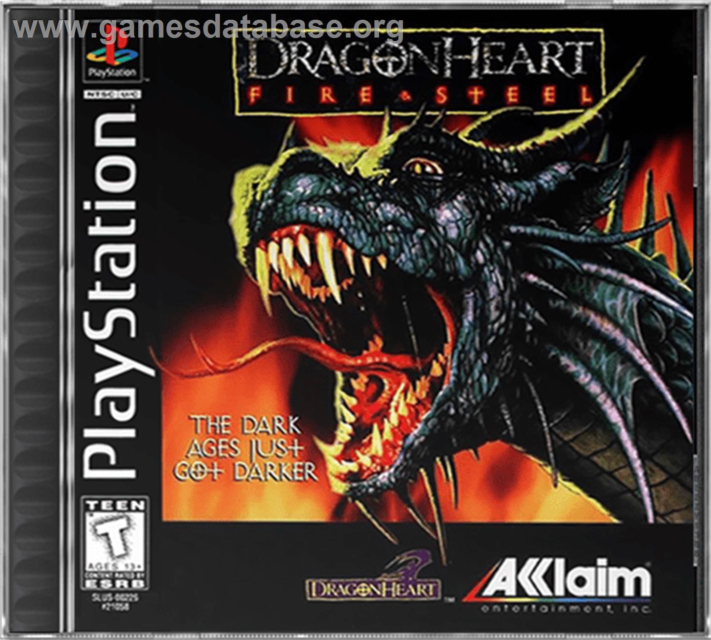 DragonHeart: Fire & Steel - Sony Playstation - Artwork - Box