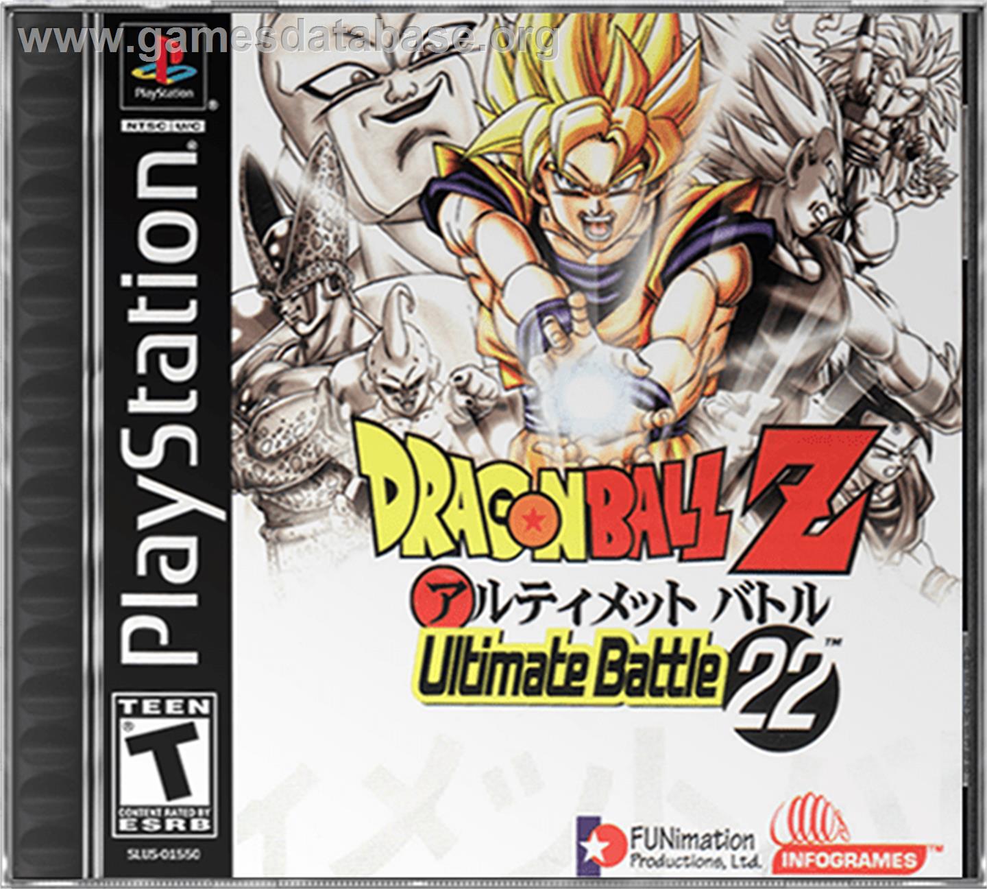 Dragon Ball Z: Ultimate Battle 22 - Sony Playstation - Artwork - Box