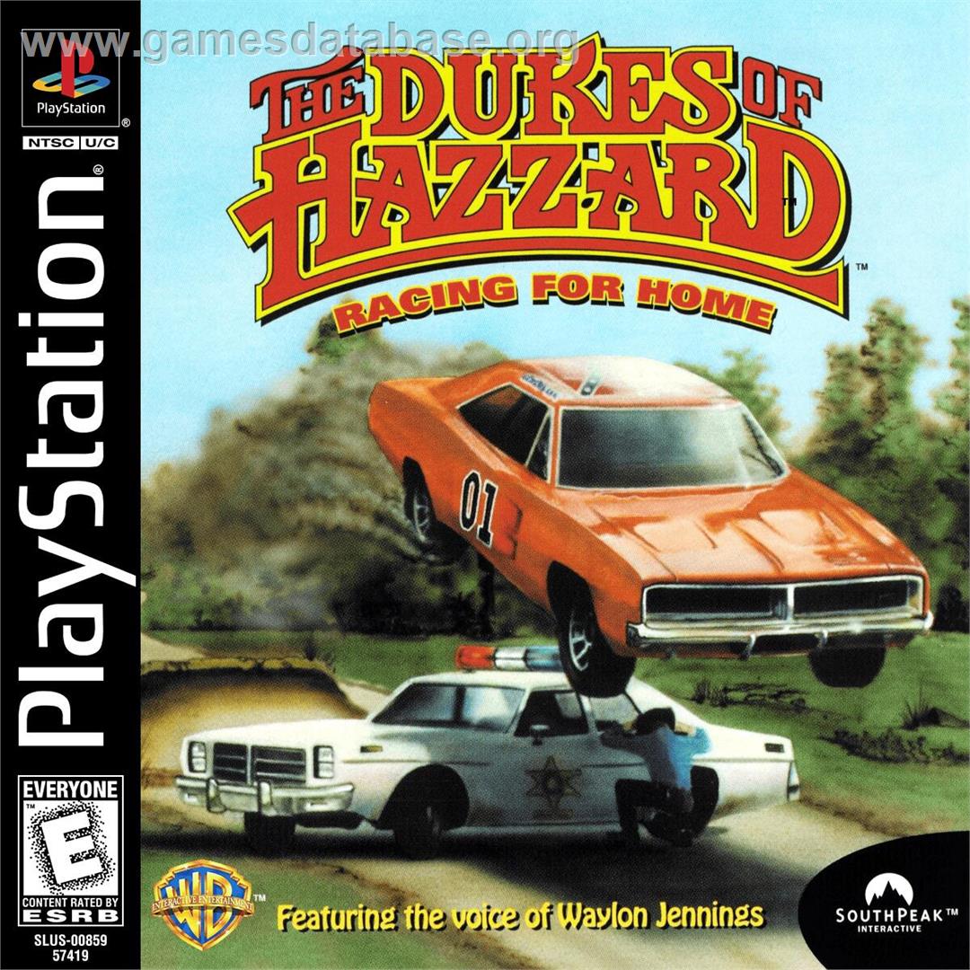 Dukes Of Hazzard - Racing For Home, The - Sony Playstation - Artwork - Box