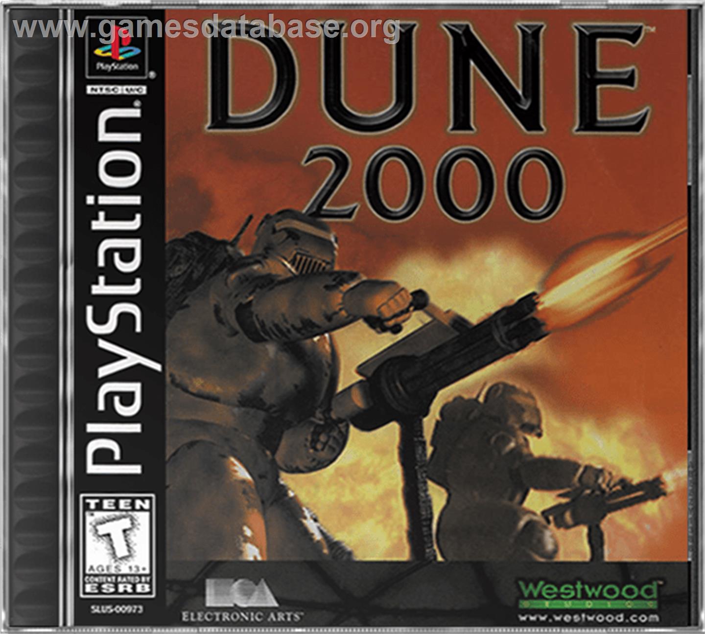 Dune 2000 - Sony Playstation - Artwork - Box