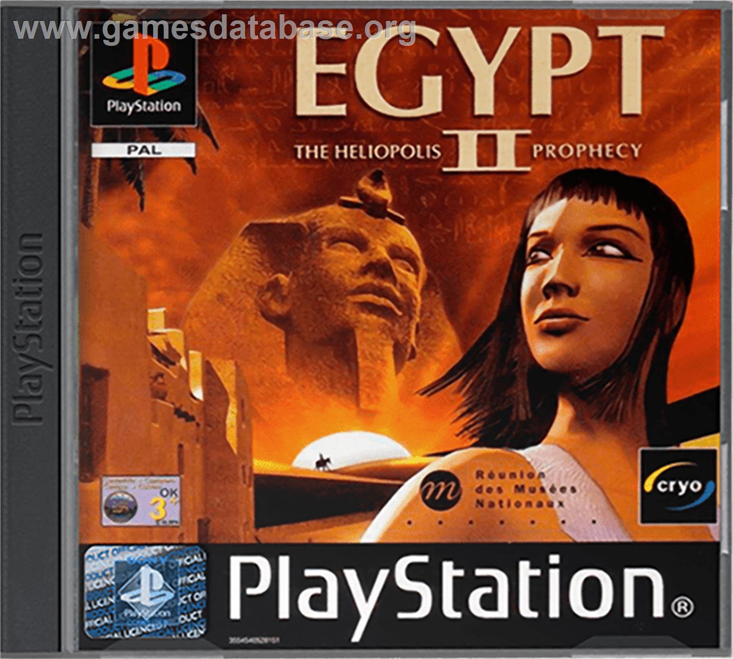 Egypt II: The Heliopolis Prophecy - Sony Playstation - Artwork - Box