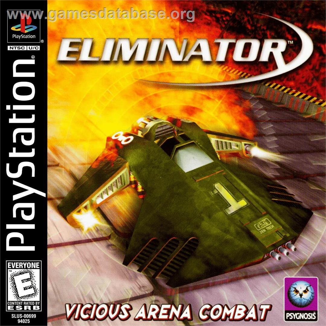 Eliminator - Sony Playstation - Artwork - Box