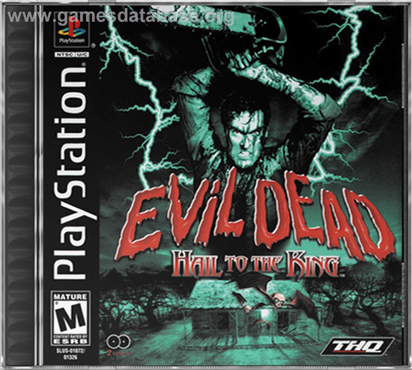 Evil Dead: Hail to the King - Sony Playstation - Artwork - Box