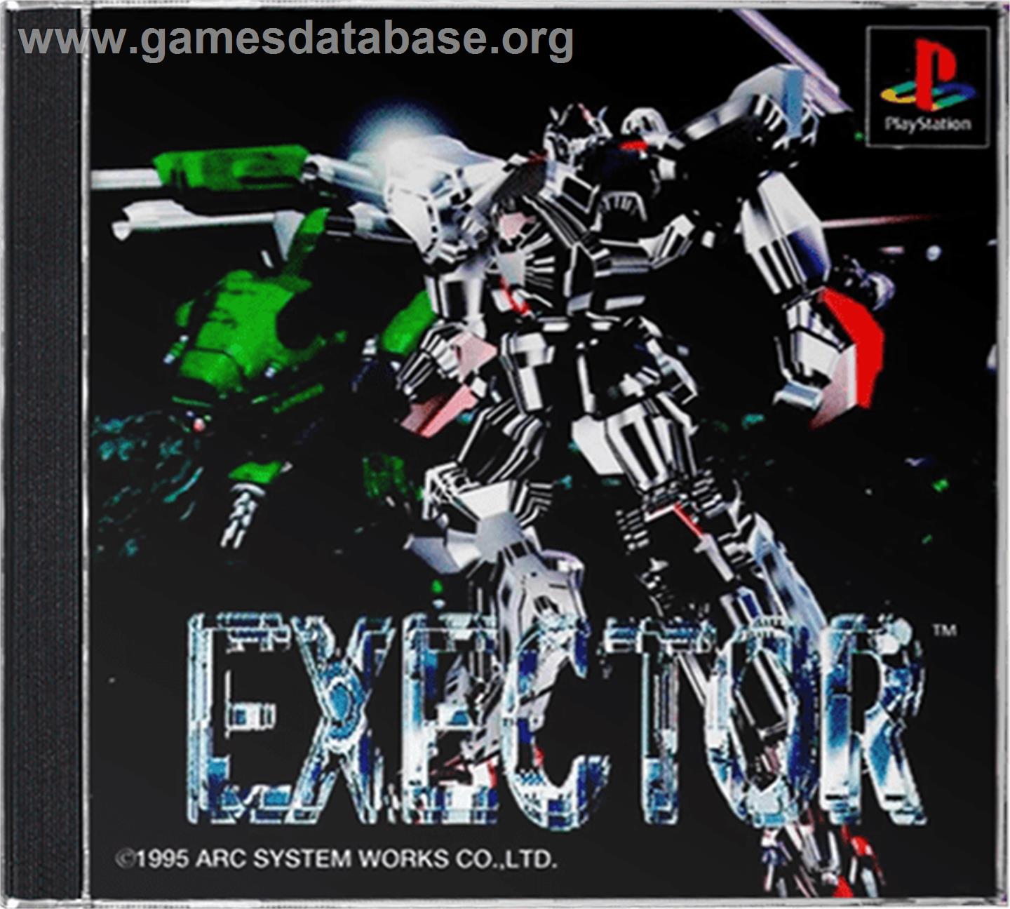 Exector - Sony Playstation - Artwork - Box