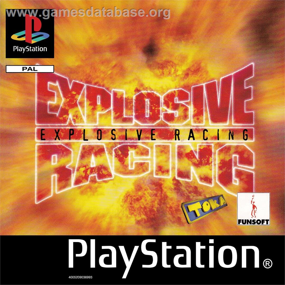 Explosive Racing - Sony Playstation - Artwork - Box