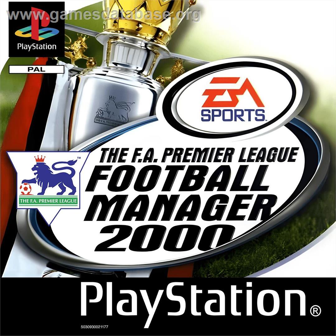 F.a. Premier League Football Manager 2000, The - Sony Playstation - Artwork - Box