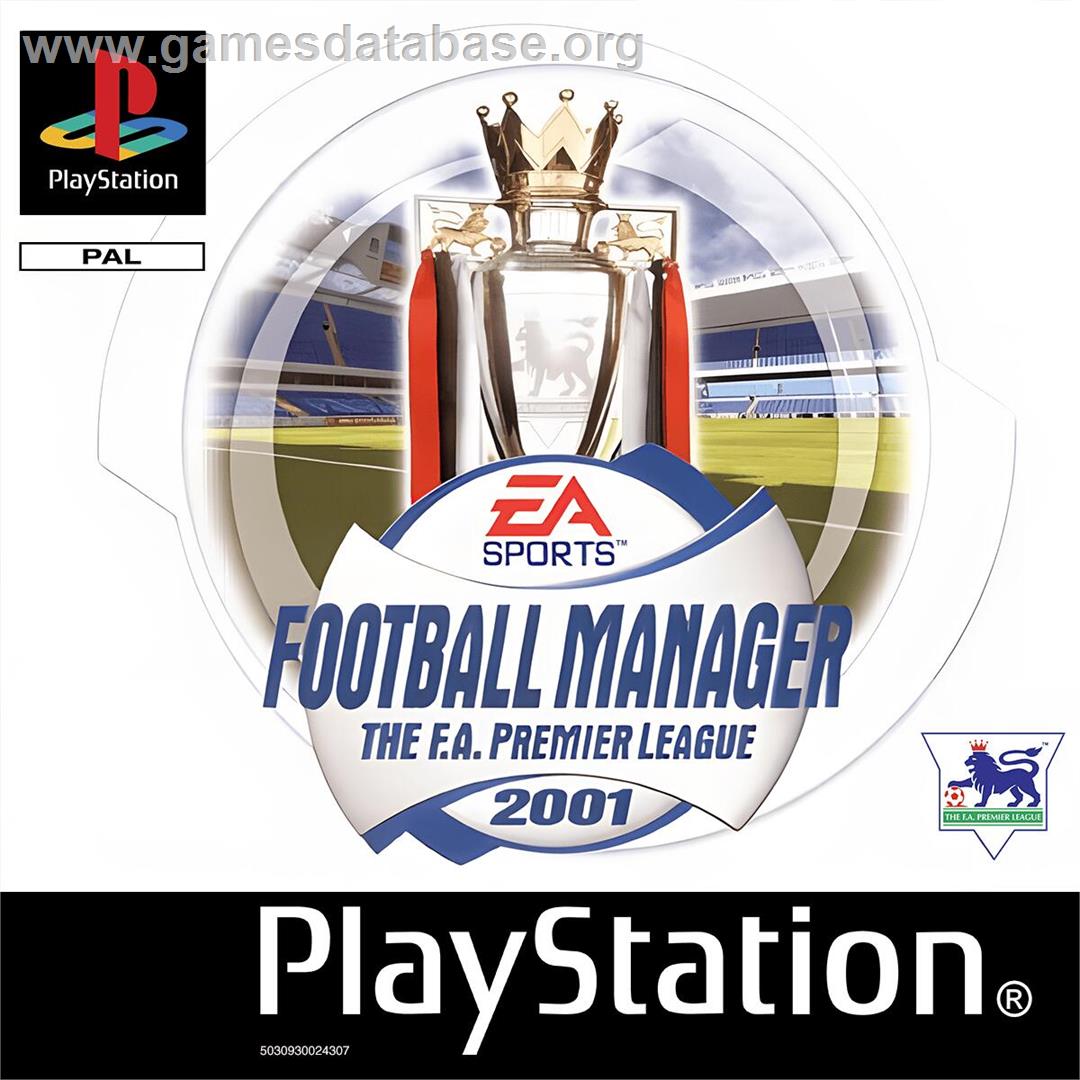 F.a. Premier League Football Manager 2001, The - Sony Playstation - Artwork - Box