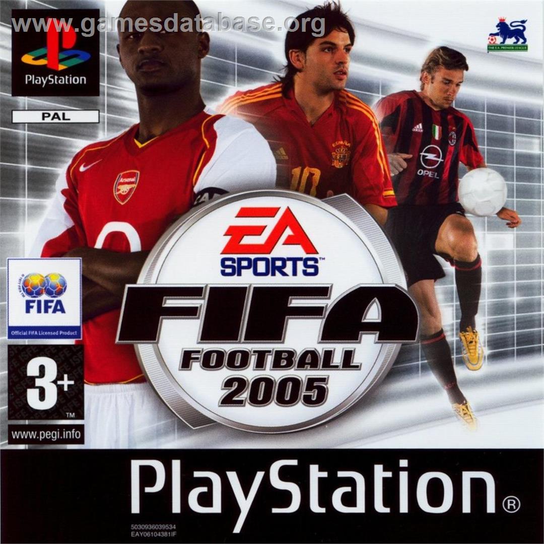 FIFA Football 2005 - Sony Playstation - Artwork - Box