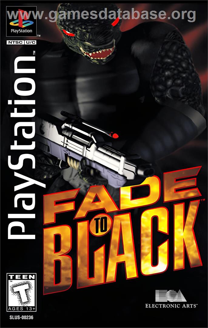 Fade To Black - Sony Playstation - Artwork - Box
